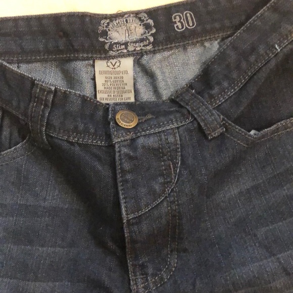 Vintage Brass Blue Denim Jeans Men’s 30 x 30 - Picture 4 of 7